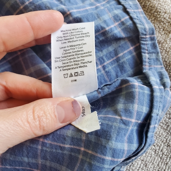 GEORGE Plaid Button Down Shirt - Picture 5 of 7